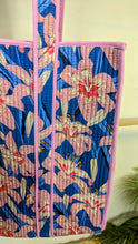 Load image into Gallery viewer, LILY Block Print Shopper
