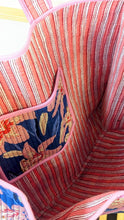 Load image into Gallery viewer, LILY Block Print Shopper