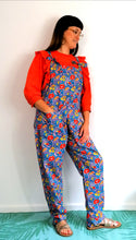 Load image into Gallery viewer, SHIVANI Block Print Dungarees