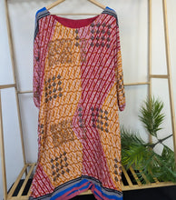 Load image into Gallery viewer, SONI Upcycled Silk PLUS Dress
