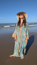 Load image into Gallery viewer, JASMINE Upcycled Sari Kimono
