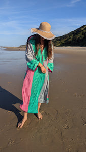 KULFI Silk Reversible Kimono