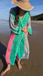 KULFI Silk Reversible Kimono