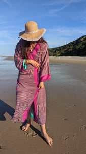 KULFI Silk Reversible Kimono