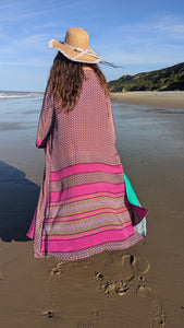 KULFI Silk Reversible Kimono