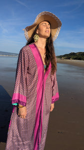 KULFI Silk Reversible Kimono