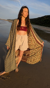 BRAHMI Silk Reversible Kimono