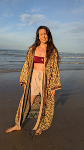 BRAHMI Silk Reversible Kimono