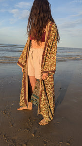 BRAHMI Silk Reversible Kimono