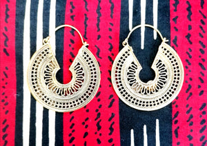 Tribal Coin Earrings