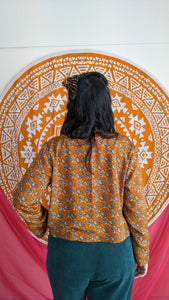 ROSA Antique Reversible Upcycled Sari Jacket