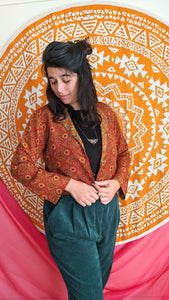 ROSA Antique Reversible Upcycled Sari Jacket